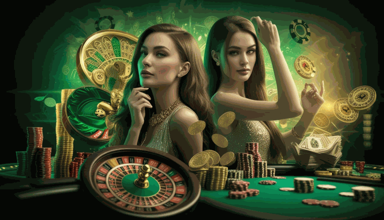 Imagem promocional da plataforma oficial do cassino