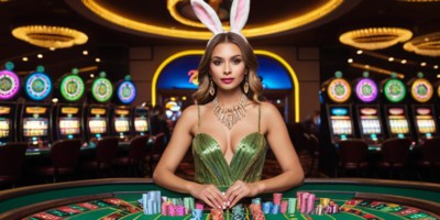 Imagem promocional da plataforma oficial do cassino